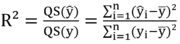Ausgelagerte Formel Bestimmtheitsmaß R²